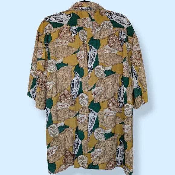 Utopia 100% Rayon Buttoned Shirt - Picture 2 of 4